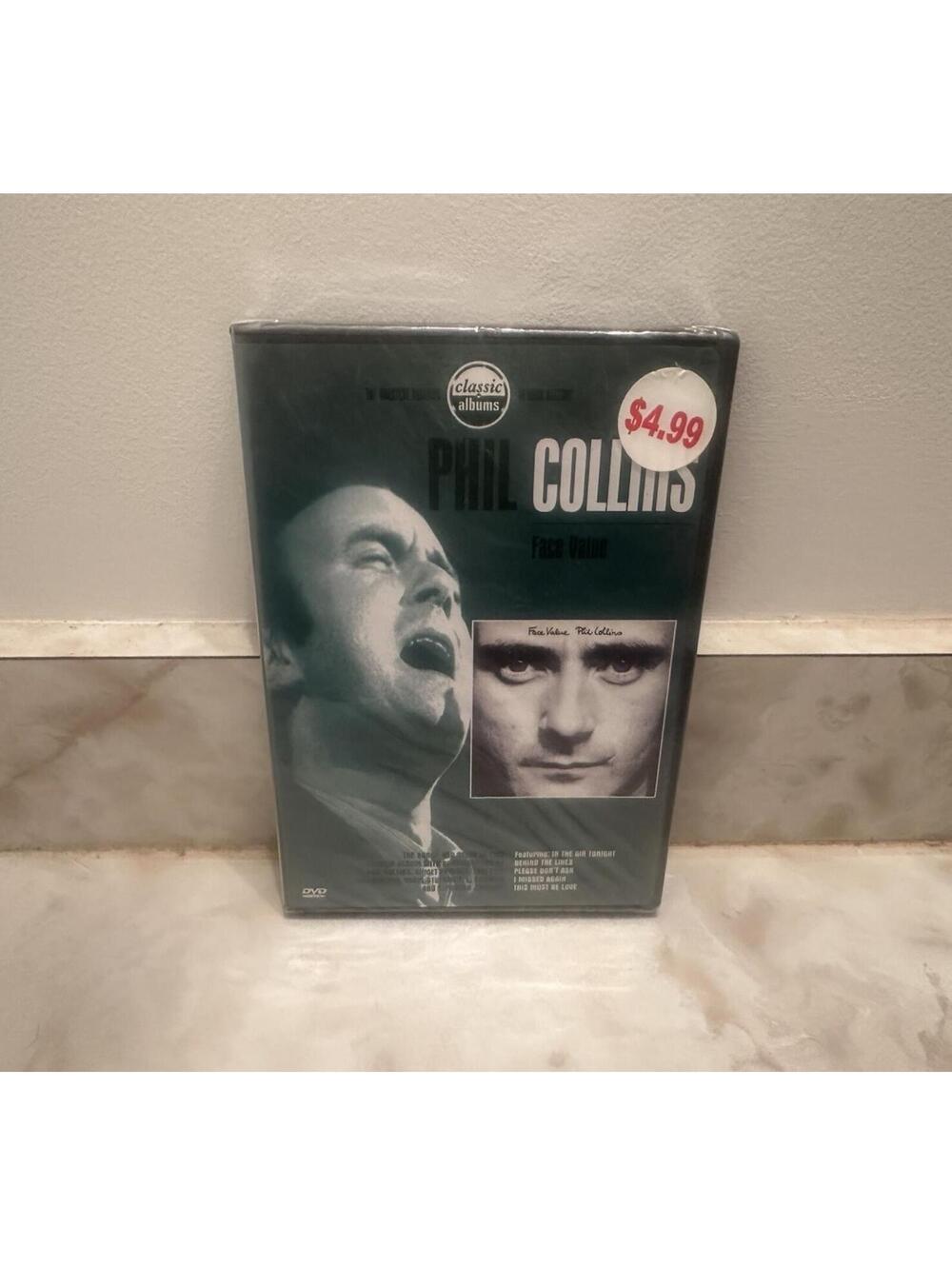Phil Collins: Face Value (DVD, 2000) Classic Albums Brand New Factory SEALED